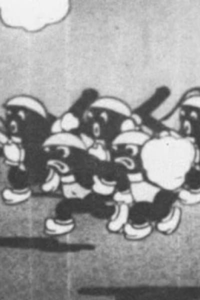 Three Brave Frogs